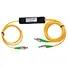 plc splitter Splitting ratio, 1:2. Fiber Type, Single mode G657A. Type of Connector, FC/APC. Cable Length, 1m. Outer diameter per core, 3mm.